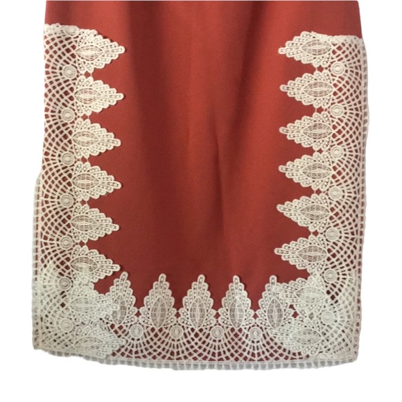 ‼️Arizona Lace Trim Split Hem Top with Mini Skirt‼️ - Picture 9 of 12